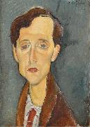 Amedeo Modigliani Frans Hellens oil on canvas